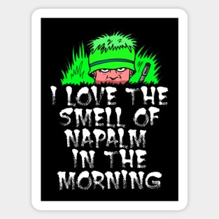 Napalm In The Morning. Sticker